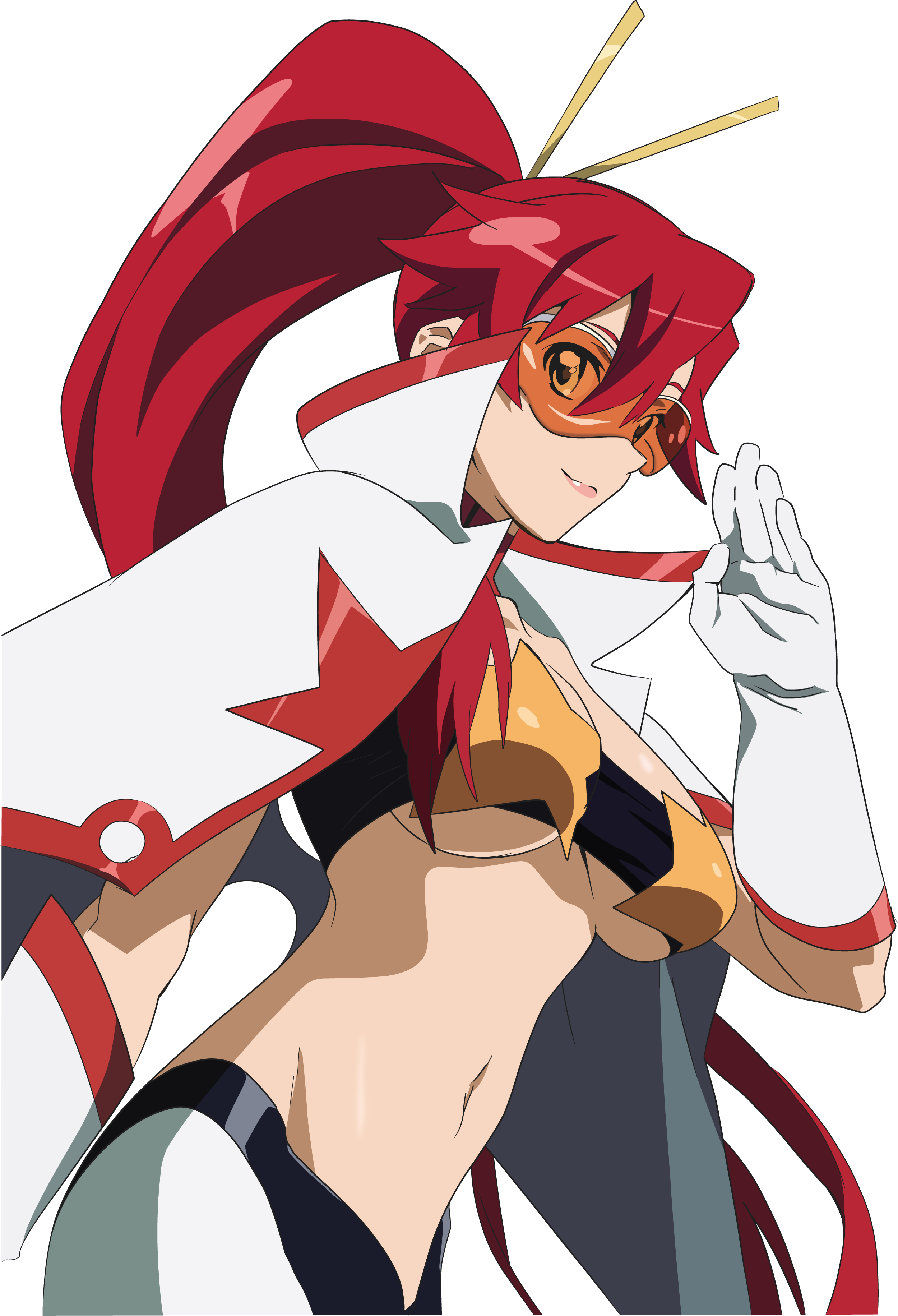 Tengen Toppa Gurren Lagann Yoko Bikini Top Swimsuits Thighhighs